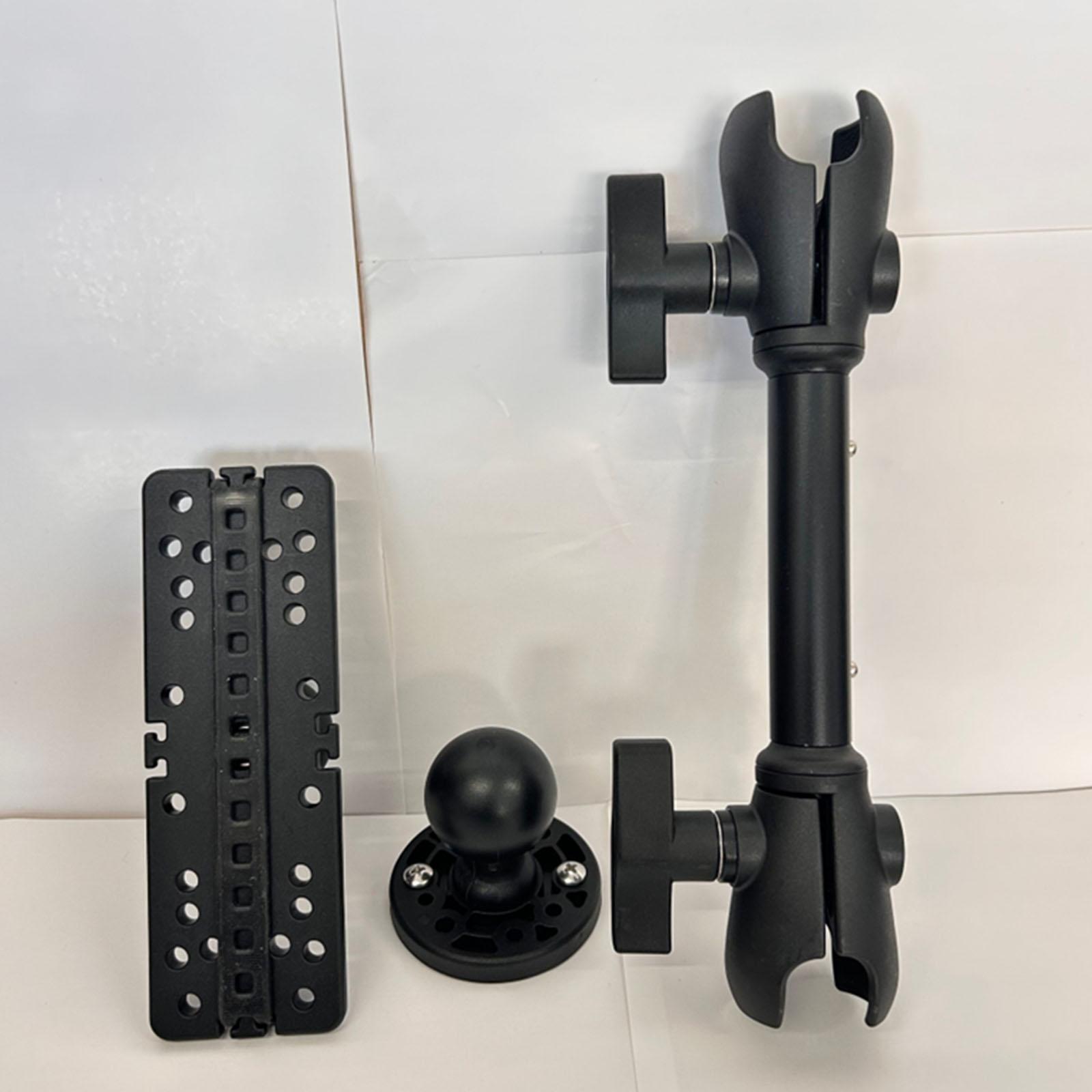 Fish Finder Mount - 魚群探知機マウントアクセサリーサポート調整可能な360度回転魚群探知機取り付けブラケットボート魚群探知機マウントカヌー用