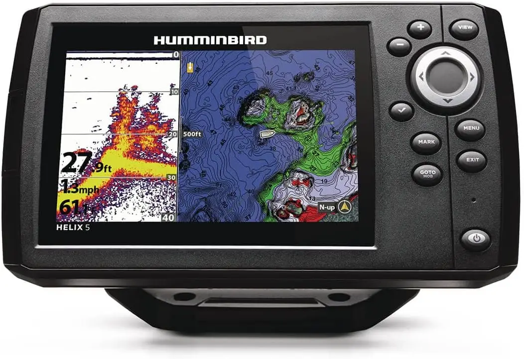 Fish Finder Transducer - ハミンバード 411660-1 ヘリックス 5 チャープ GPS