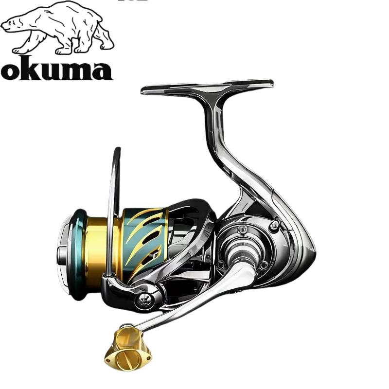 Daiwa Reel Fuego - オクマ釣具 スピニングリール ユニバーサルフィッシングリール オールメタルフィッシングリール ロングキャスティング 特殊釣り糸リール