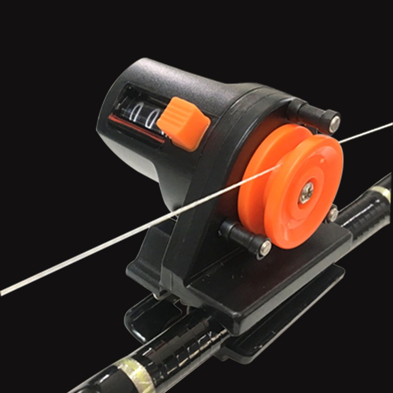 Fishing Depth Finder - 釣り糸カウンター 0-999M 釣り糸深さカウンターファインダーツールタックル長さゲージカウンター