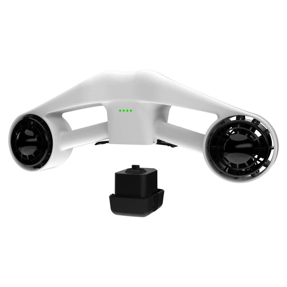 Underwater Camera - 水中スクーター シースクーター デュアルモーター アクションカメラマウント付き 水中スクーター用 40M防水