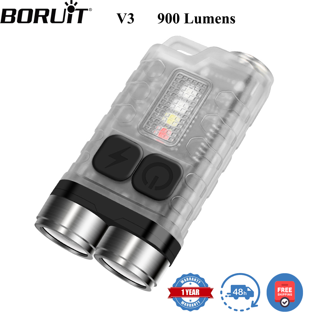 BORUiT V3 LED キーホルダー ポータブル 900 - Fishing Light のレビューと価格
