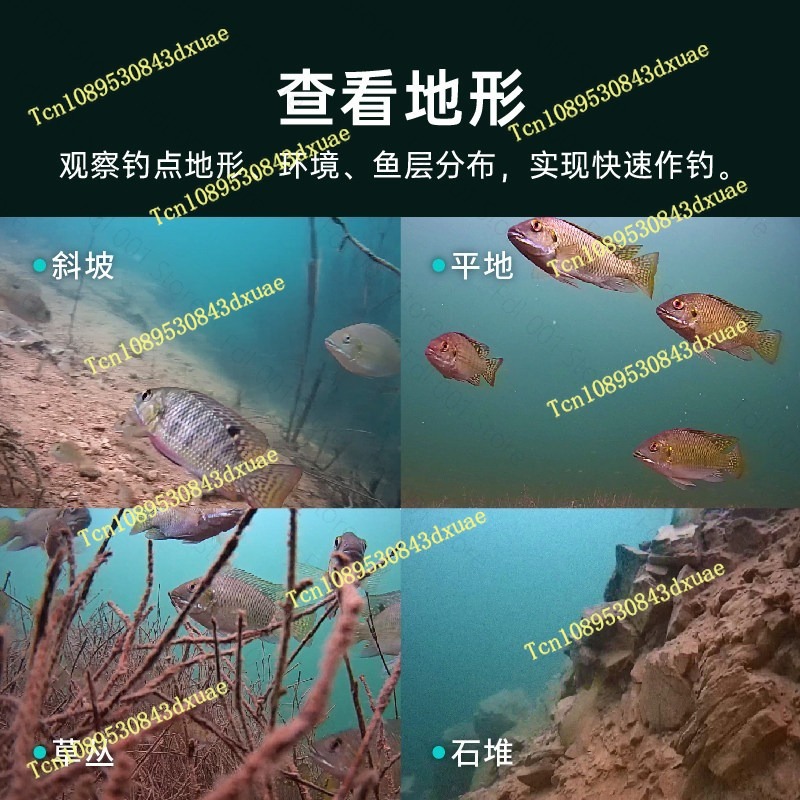 200Mグレイデウスミニ水中ドローン潜水艦ドローンロボットR - Underwater Camera のレビューと価格