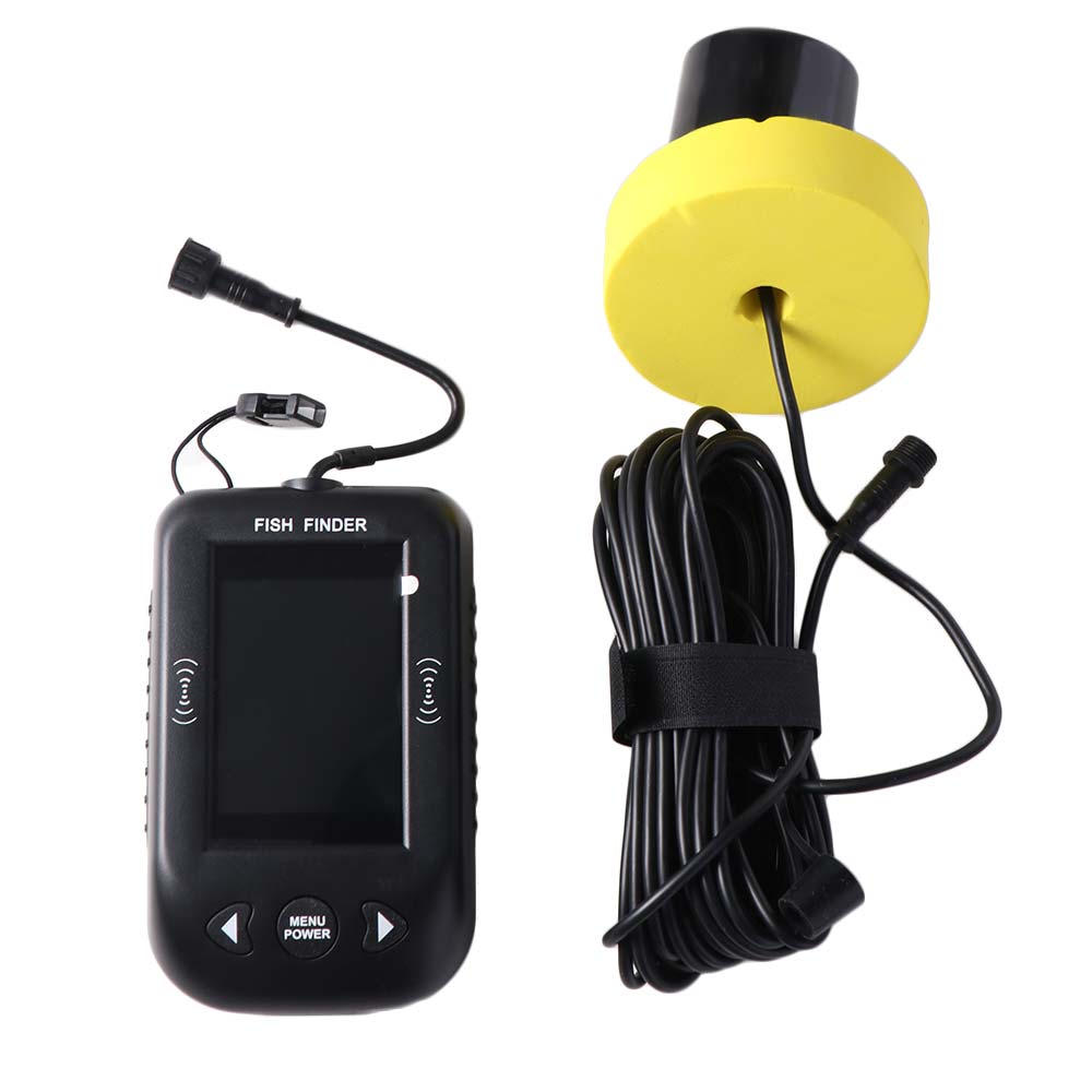 45度XF03魚群探知機LCDディスプレイワイヤーデザインポ - Fish Finder Portable のレビューと価格