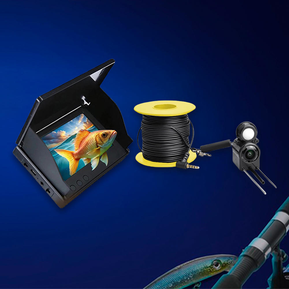 水中釣りカメラ 4.3インチ IPSモニター ポータブルビデ - Fish Finder Cable のレビューと価格