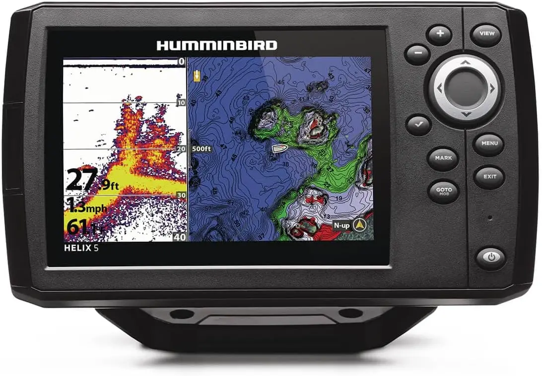 ハミンバード 411660-1 ヘリックス 5 チャープ G - Fish Finder Transducer のレビューと価格