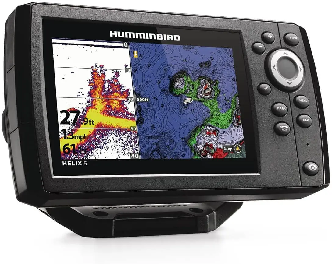 ハミンバード 411660-1 ヘリックス 5 チャープ G - Fish Finder Transducer のレビューと価格