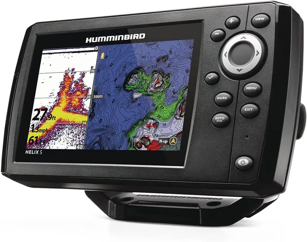 ハミンバード 411660-1 ヘリックス 5 チャープ G - Fish Finder Transducer のレビューと価格