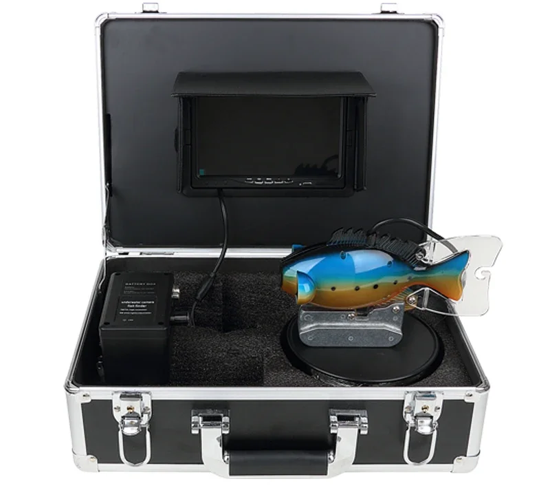 SY801 完全防水水中魚群探知機監視システム、9インチTF - Fish Finder Portable のレビューと価格