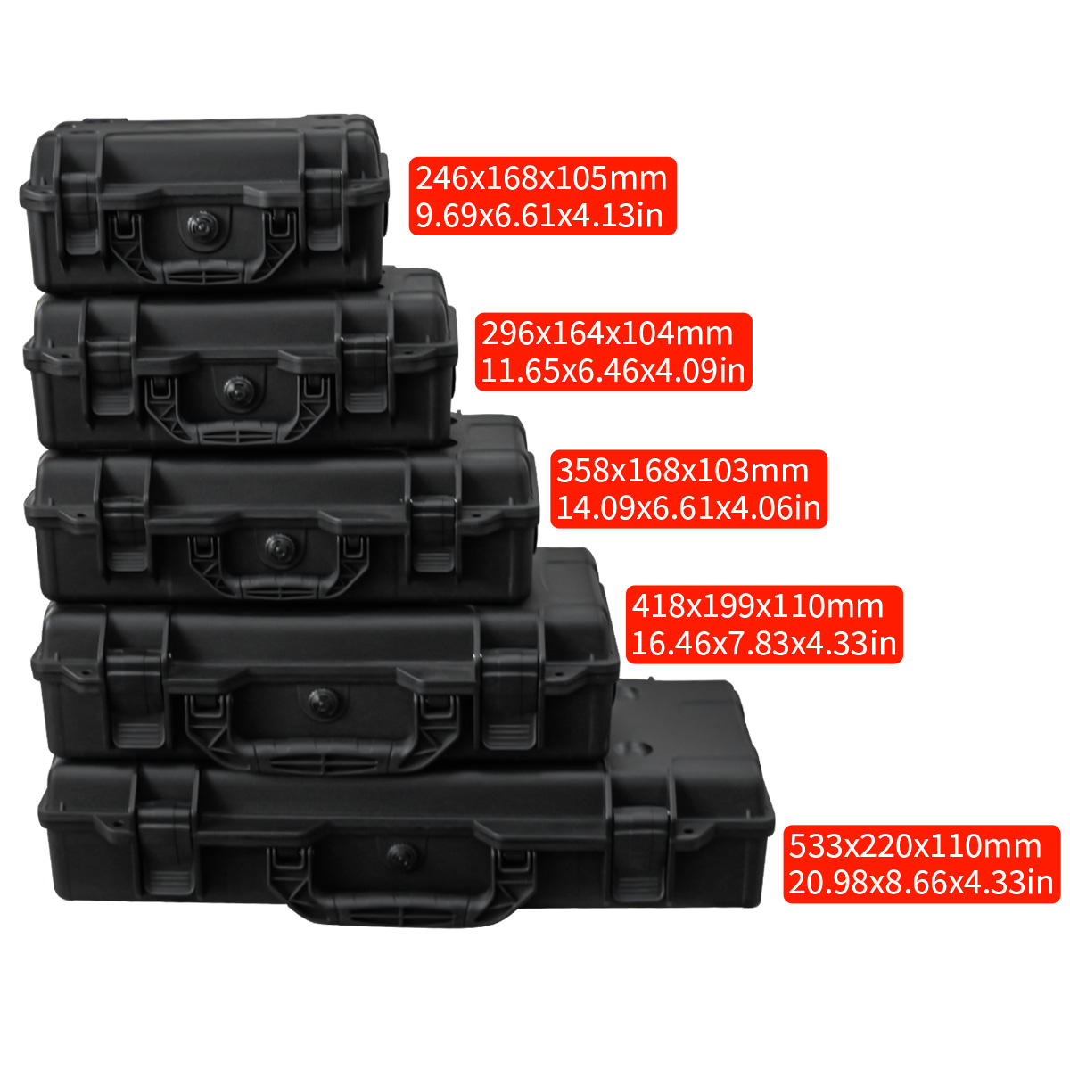 防水車両メンテナンスおよび修理用ツールボックス、プレカットユ - Fish Finder Case のレビューと価格