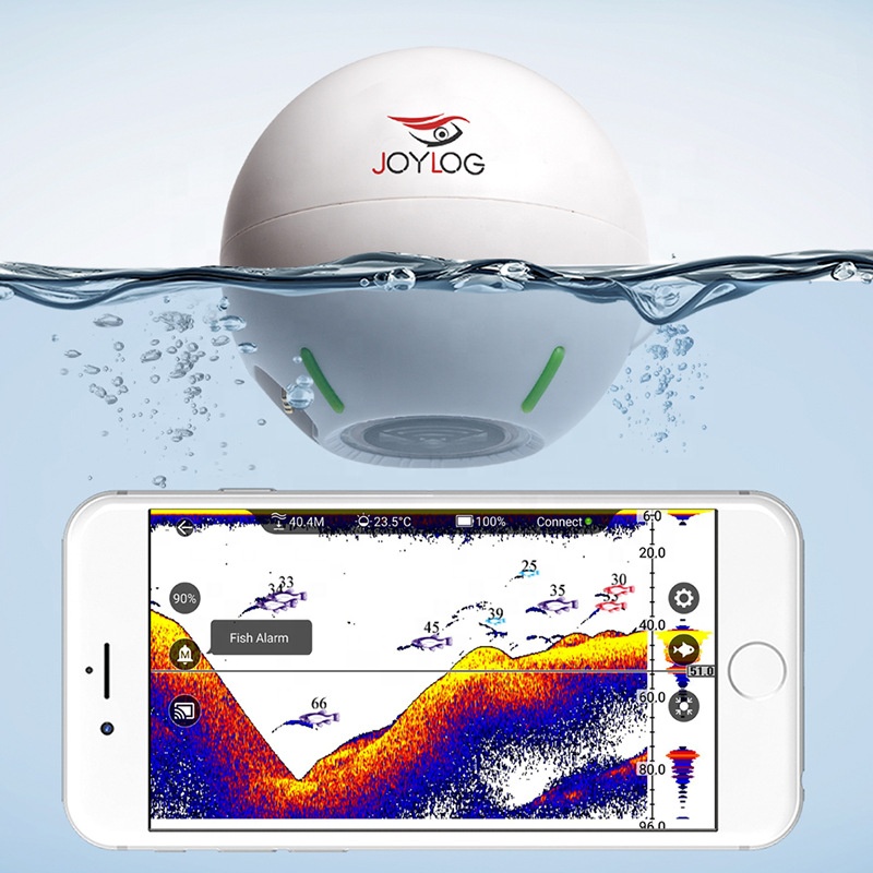 新型卸売 水深0.6m〜40m 125KHz 超音波ミニワイ - Fish Finder Portable のレビューと価格