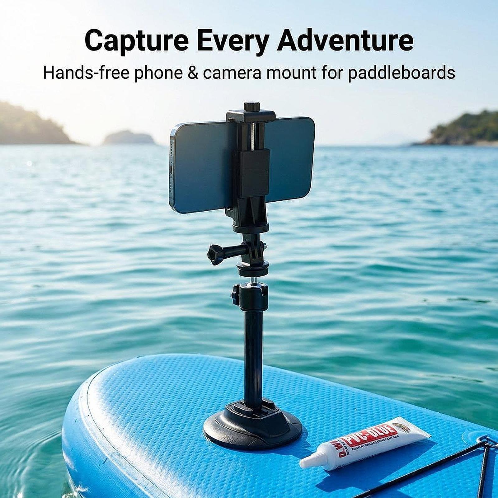 カヤック用携帯電話ホルダー カヤックアクセサリー 簡単取り付 - Fishing Camera のレビューと価格