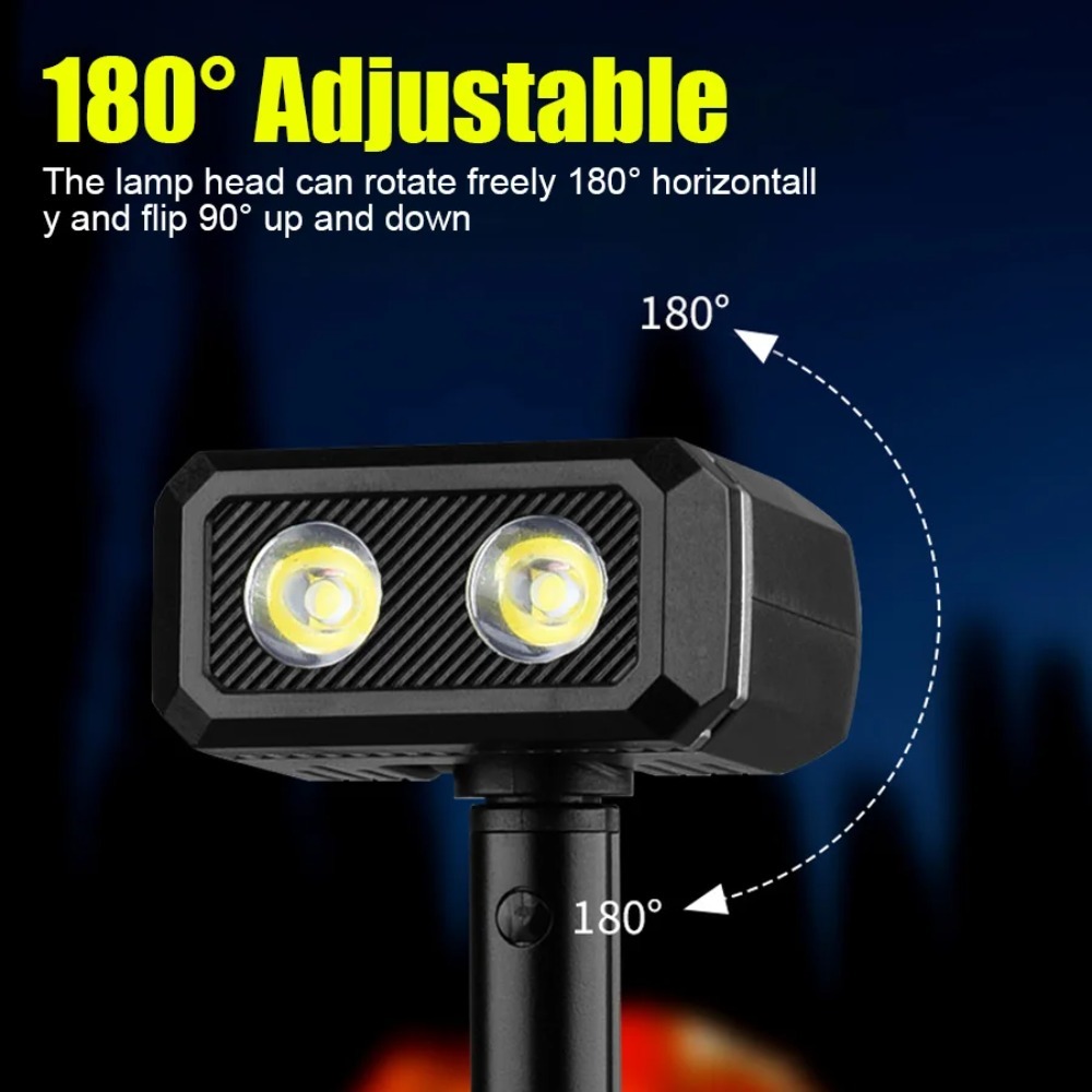 ポータブル180 °   回転式拡張可能なLED懐中電灯、防 - Fishing Light のレビューと価格