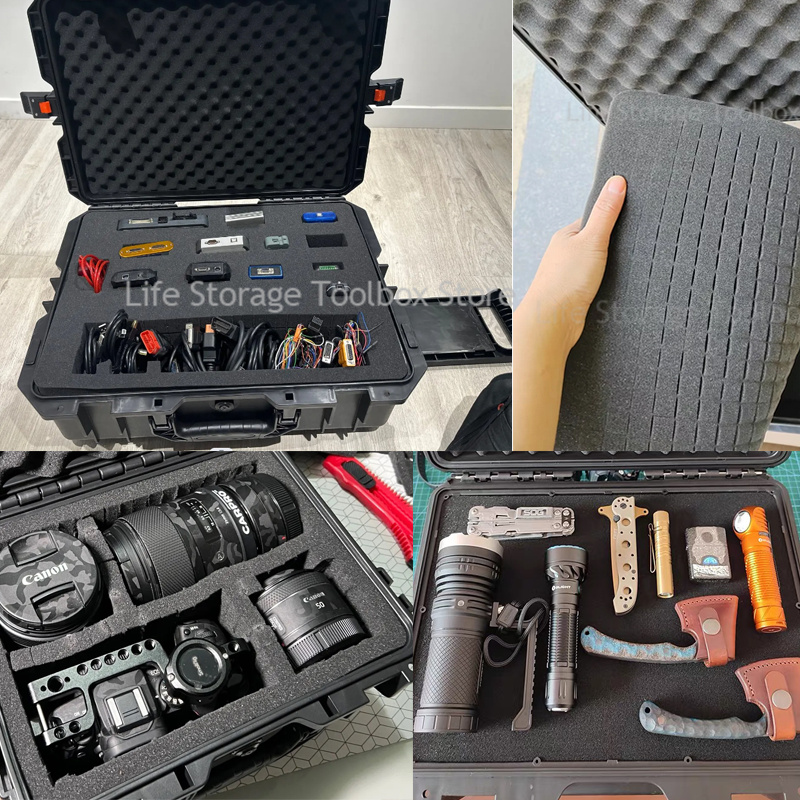 トロリーケース大型安全器具ツールボックスプロ仕様防水耐衝撃ツ - Fish Finder Case のレビューと価格