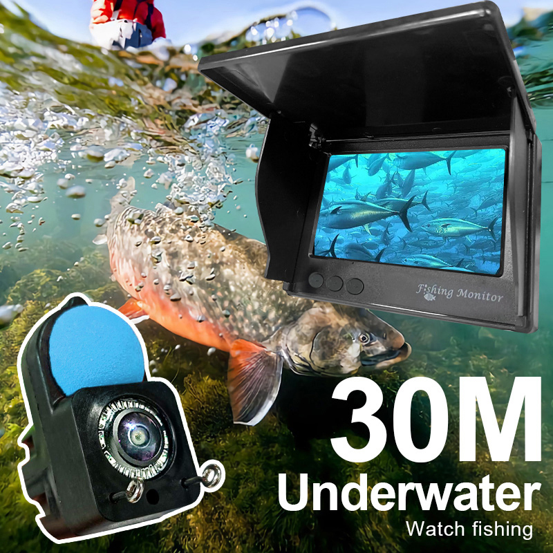 水中釣りカメラ 1080P HD カメラ赤外線ライトポータブ - Fish Finder Portable のレビューと価格