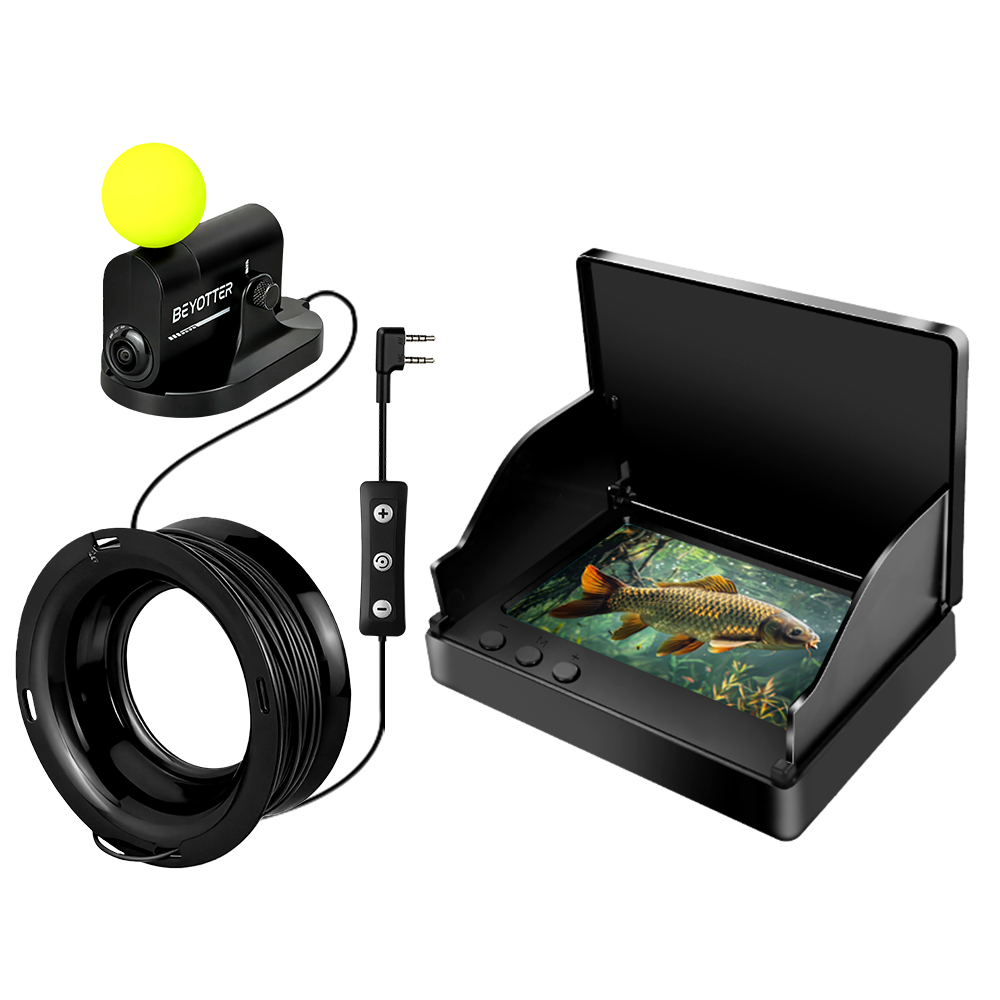 新しいポータブル水中魚群探知機、0.6-30mの検出範囲、リ - Fish Finder Portable のレビューと価格