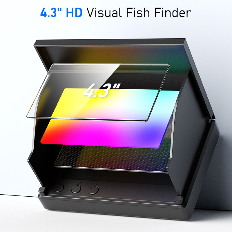 ナイトビジョン付き釣り用カメラ 4.3インチスクリーン 20 - Fishing Depth Finder のレビューと価格